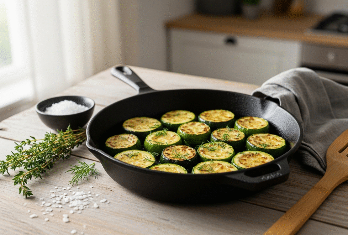 Jak długo smażyć cukinię na patelni?