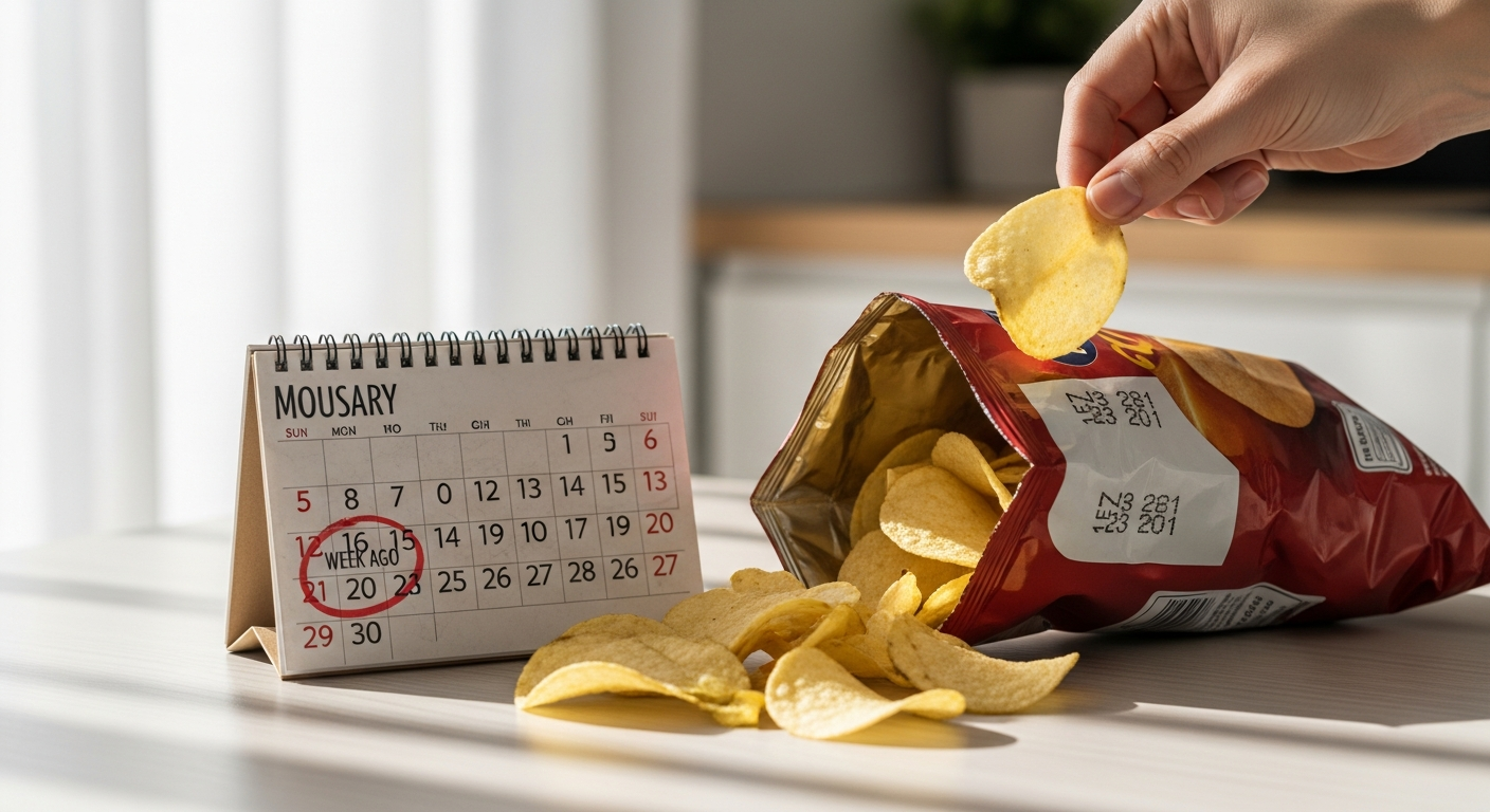 Chipsy ziemniaczane po terminie - ile czasu po dacie ważności można jeść?