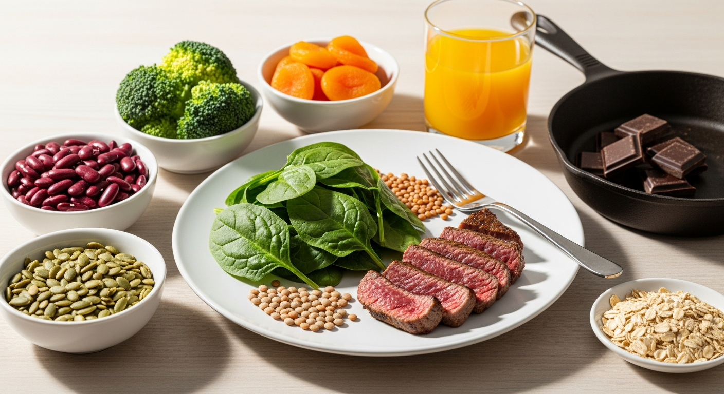 Jakie są najlepsze źródła żelaza w jedzeniu i diecie?