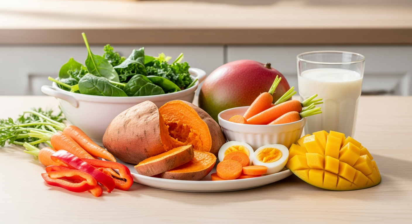 Jakie są najlepsze źródła witaminy A w jedzeniu i diecie?