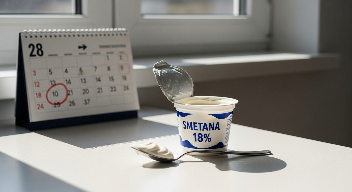 Śmietana 18% po terminie - ile czasu po dacie ważności można jeść?